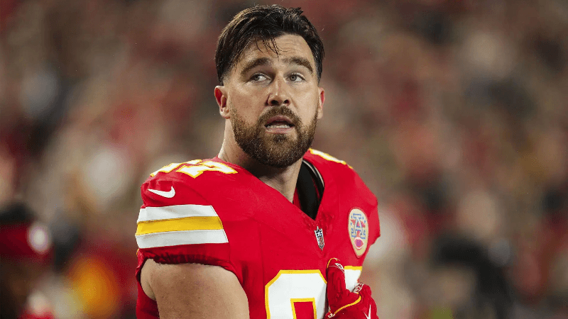 Travis Kelce appears in a new teaser for "Happy Gilmore 2," set to release on December 26, 2024.